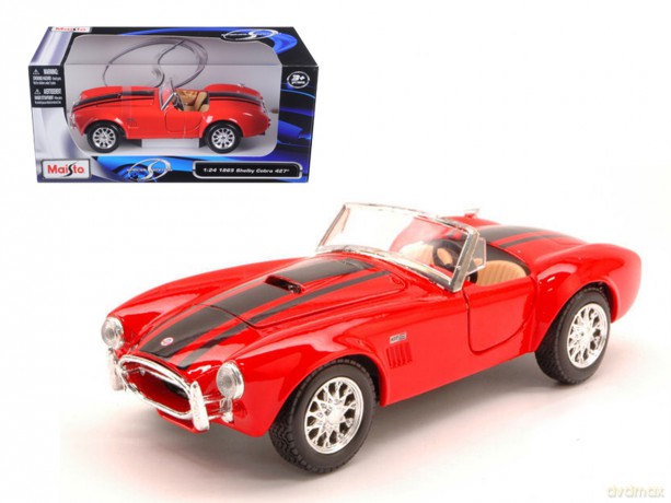 Samochód Shelby Cobra 427 1965 skala 1:24