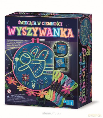 Świecąca w ciemności - wyszywanka
