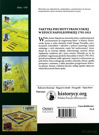 Taktyka piechoty francuskiej w epoce - Paddy Griffith [KSIĄŻKA]