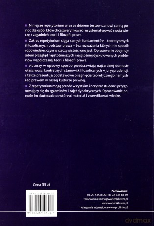 Teoria i filozofia prawa. Repetytorium [KSIĄŻKA]