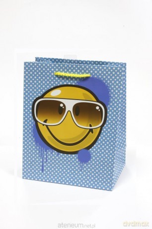 Torba papierowa jumbo Smiley