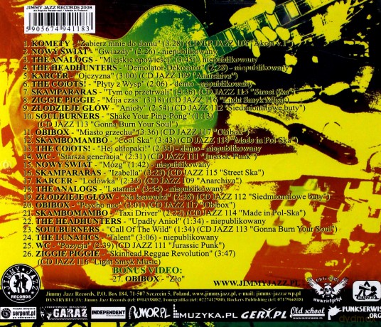 Various Artists (Analogs, Komety, WC, Skampararas, Karcer, Soulburners...): Prowadź mnie ulico 5 [CD]