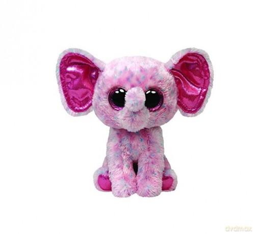 TY Beanie Boos Ellie - Różowy Słonik 24 cm