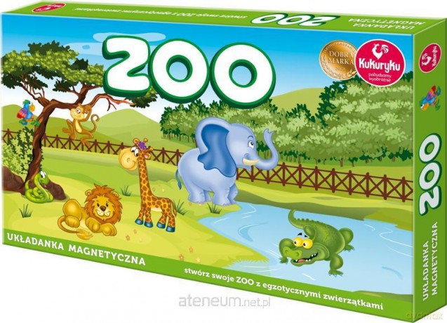 Układanka magnetyczna - Zoo II [GRA]