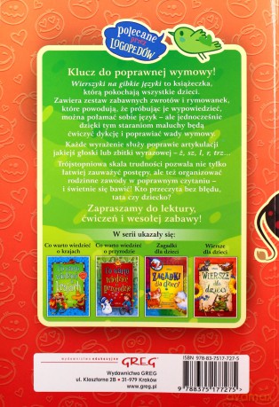Wierszyki na gibkie języki [KSIĄŻKA]