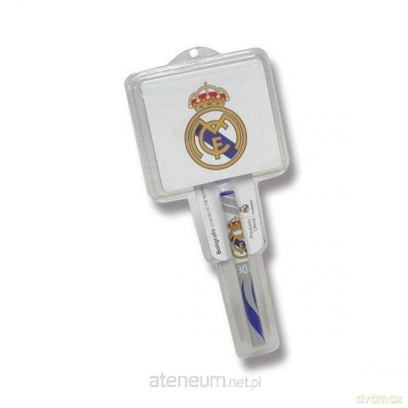 Zestaw długopis + notes Real Madrid