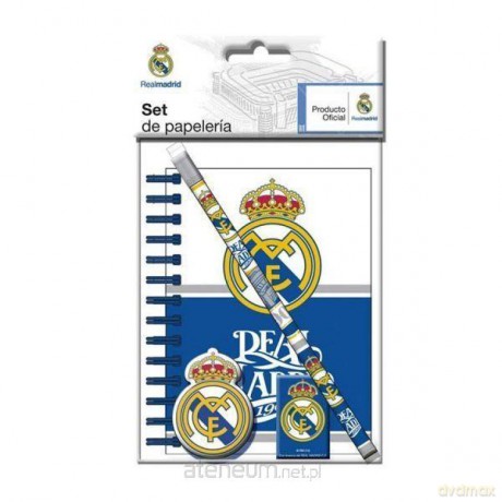 Zestaw z notesem Real Madrid