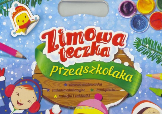 Zimowa teczka przedszkolaka [KSIĄŻKA]