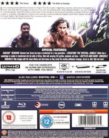 Tarzan: Legenda [Blu-Ray 4K]+[Blu-Ray]
