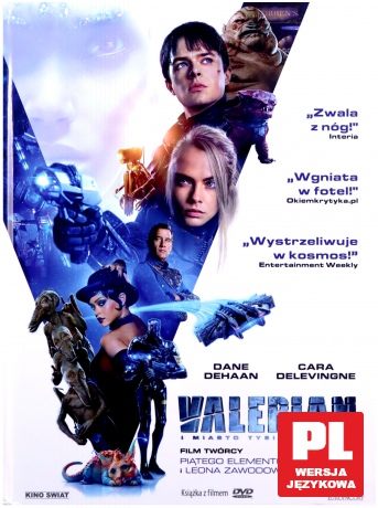 Valerian i Miasto Tysiąca Planet (booklet) [DVD]