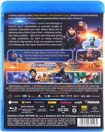 Valerian i Miasto Tysiąca Planet [Blu-Ray]