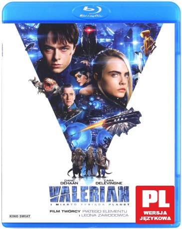 Valerian i Miasto Tysiąca Planet [Blu-Ray]
