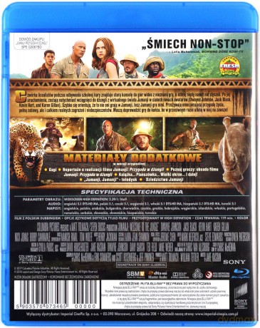 Jumanji: Przygoda w dżungli [Blu-Ray]