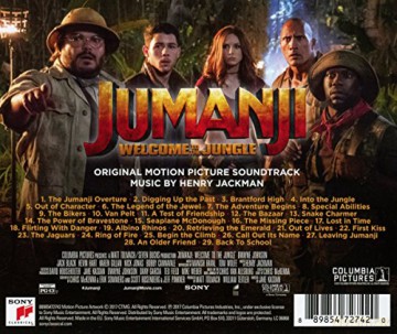 Jumanji: Welcome to the Jungle soundtrack (Henry Jackman) [CD]