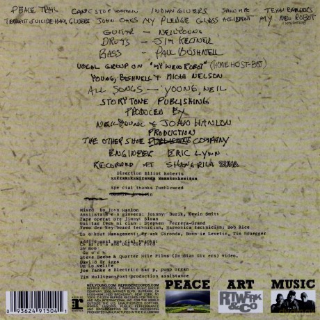Neil Young: Peace Trial [CD]