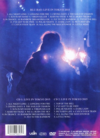 Uli Jon Roth: Tokyo Tapes Revisited - Live In Japan [DVD]+[2CD]