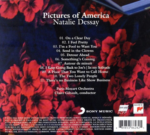 Natalie Dessay: Pictures of America [CD]