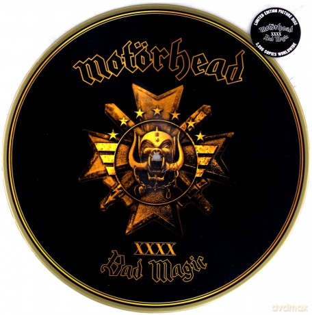 Motorhead: Bad Magic (Gold Coloured Vinyl) (Limited Edition) [Winyl]