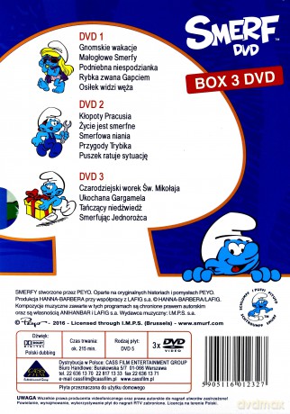 Smerfy Kolekcja 4 [BOX] [3DVD]