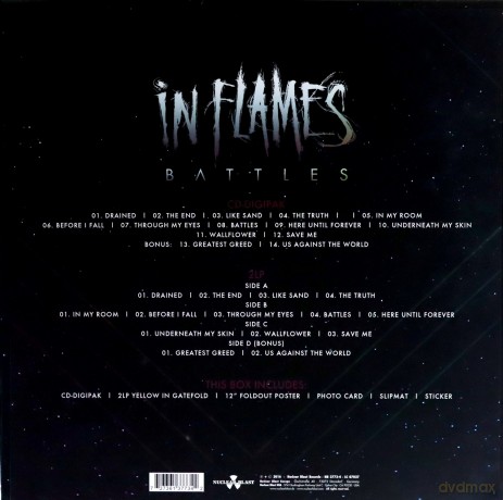 In Flames: Battles Fanbox [BOX] [2xWinyl]+[CD]