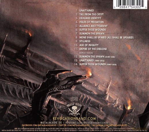 Revocation: Empire Of The Obscene [CD]