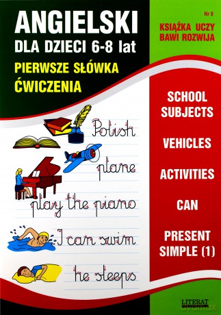 Angielski dla dzieci 6-8 lat. Zeszyt 8 - Joanna Bednarska [KSIĄŻKA]