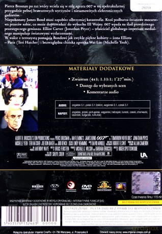 007 James Bond Jutro Nie Umiera Nigdy Ultimate Edition [DVD]