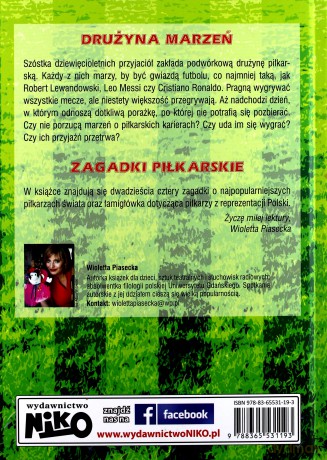 Zagadki piłkarskie. Drużyna marzeń - Wioletta Piasecka [KSIĄŻKA]