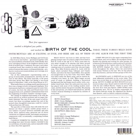 Miles Davis: Birth Of The Cool [Winyl]