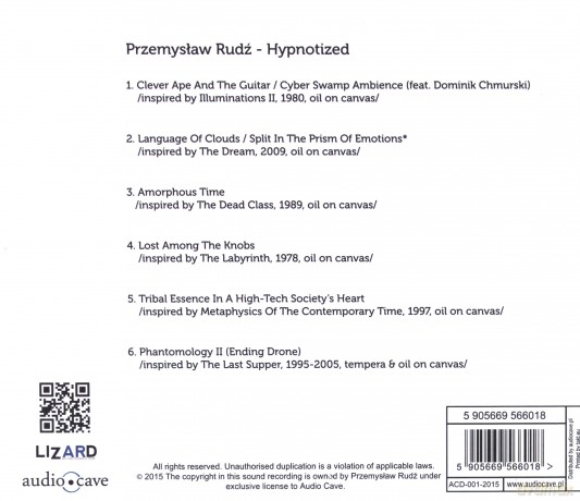 Przemysław Rudź: Hypnotized [CD]