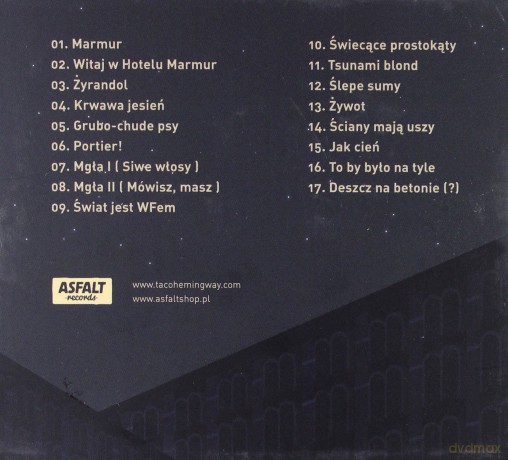 Taco Hemingway: Marmur [CD]