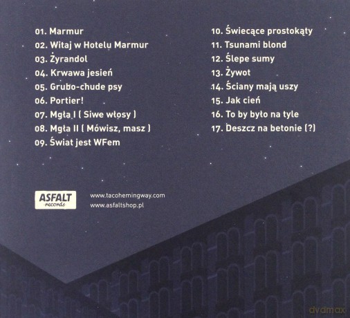 Taco Hemingway: Marmur [CD]