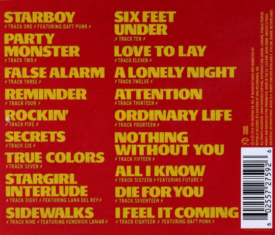 Weeknd: Starboy [CD]