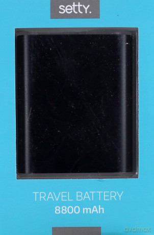 Power Bank 8800 mAh SETTY czarny