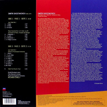 Riccardo Chailly: Shostakovich The Jazz Album [Winyl]