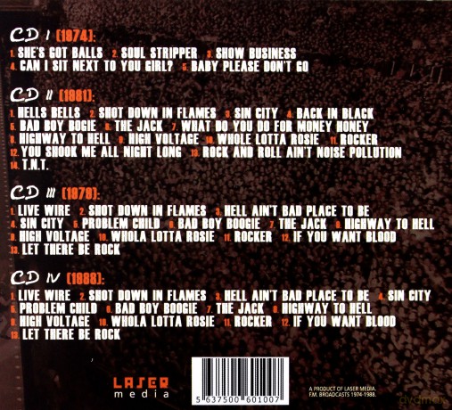 AC/DC: Rock And Roll [4CD]