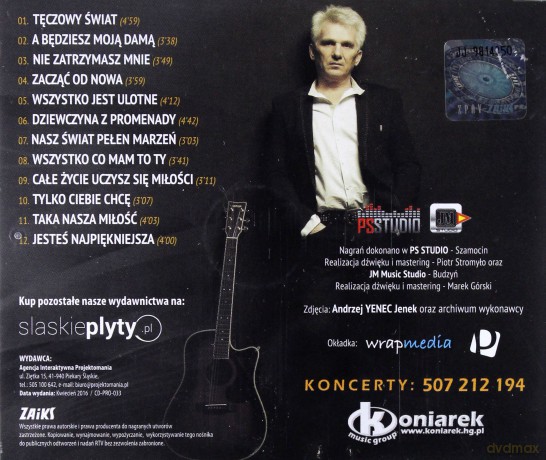 Krzysztof Koniarek: Zacząć Od Nowa [CD]
