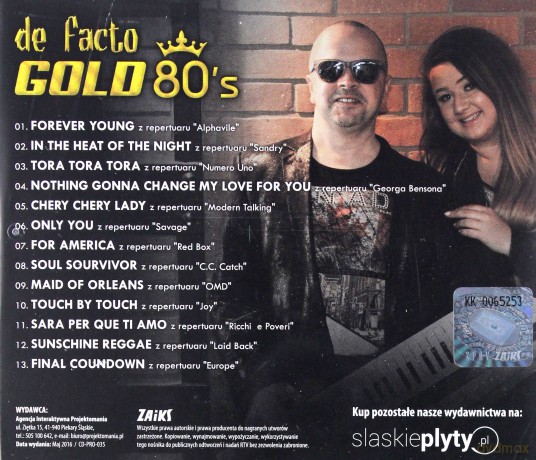 De Facto: Gold 80's [CD]