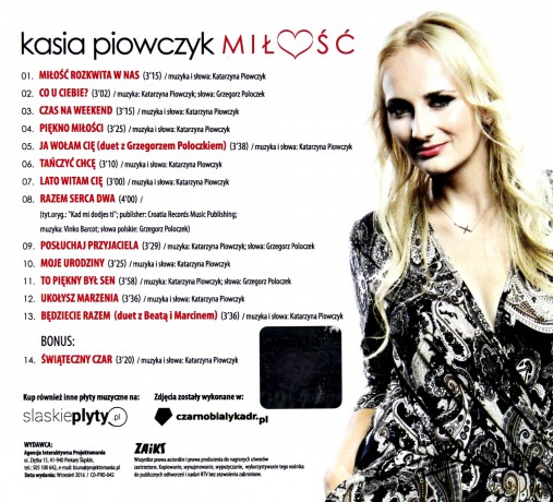 Katarzyna Piowczyk: Miłość [CD]