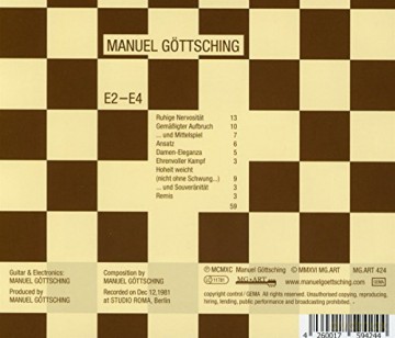 Manuel Gottsching: E2-E4 (35th Anniversary) [CD]