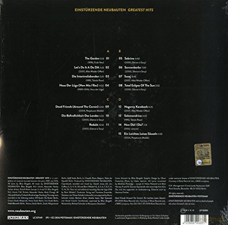 Einsturzende Neubauten: Greatest Hits [2xWinyl]