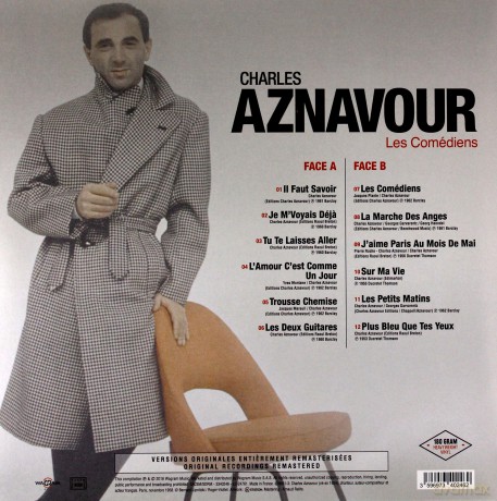 Charles Aznavour: Les Comediens [Winyl]