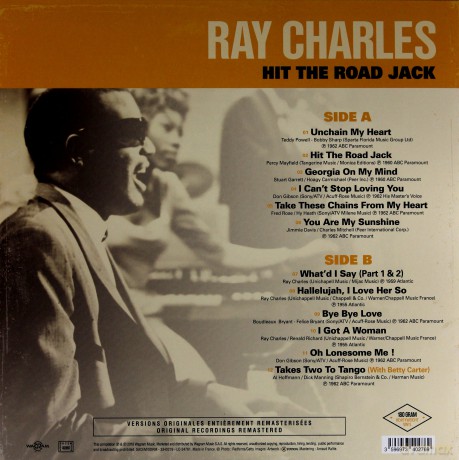 Ray Charles: Hit The Road Jack [Winyl]