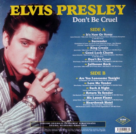 Elvis Presley: Don't Be Cruel [Winyl]