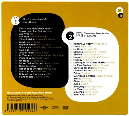 Saint Germain Des Pres Cafe vol. 18 [2CD]