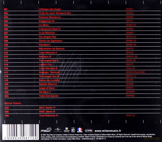 Shiro Sagisu: Evangelion soundtrack [CD]