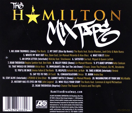 The Hamilton Mixtape soundtrack [CD]