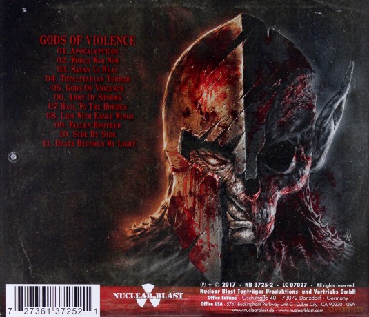 Kreator: Gods Of Violence [CD]