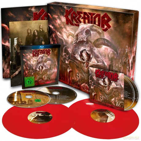 Kreator: Gods Of Violence [BOX] [2xWinyl]+[Blu-Ray]+[DVD]+[2CD]