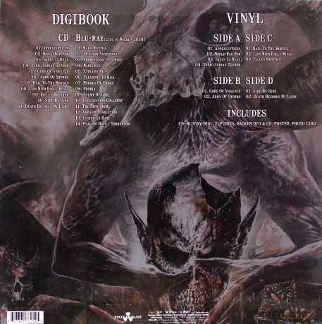 Kreator: Gods Of Violence [BOX] [2xWinyl]+[Blu-Ray]+[DVD]+[2CD]
